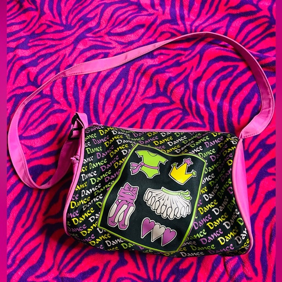Vintage ballet mini duffel bag - Picture 1 of 10